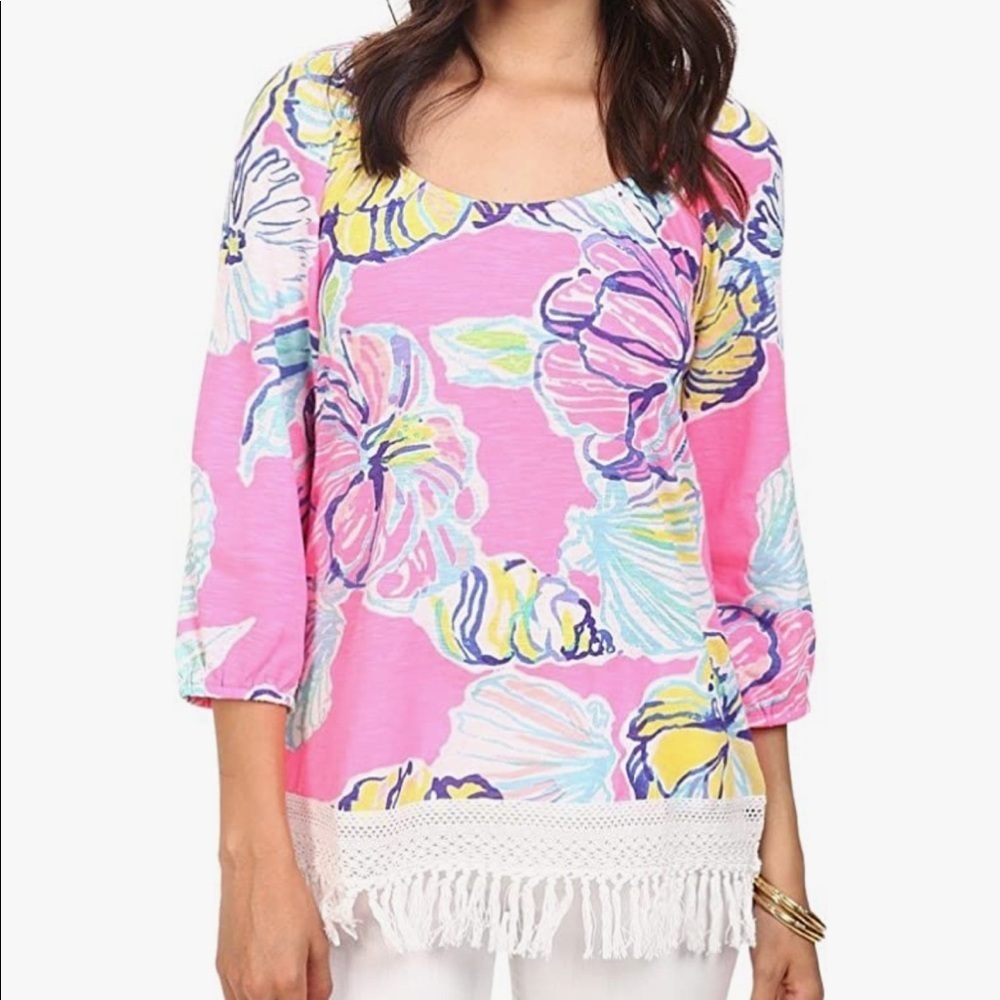 Lily Pulitzer Alia Top 3/4 Sleeves